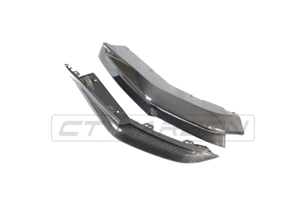 Rear Bumper Corners OEM Style Carbon Fiber CT CARBON For BMW M4 G82