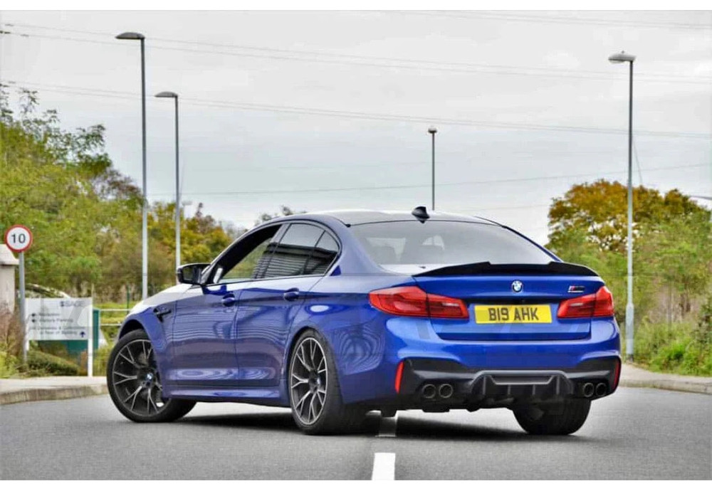 Diffuser Center Carbon Fiber CT CARBON For BMW M5 F90