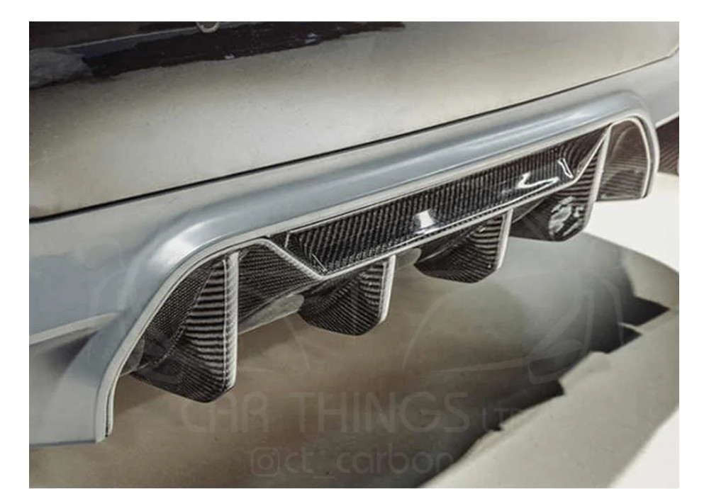 Diffuser Center Carbon Fiber CT CARBON For BMW M5 F90