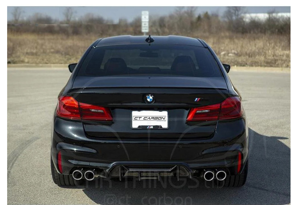Diffuser Center Carbon Fiber CT CARBON For BMW M5 F90