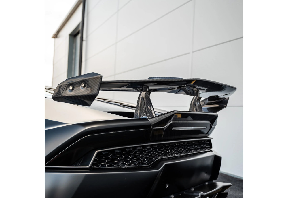 Rear Wing Carbon Fiber CT CARBON For LAMBORGHINI HURACAN LP-610 LP-580 LP-EVO