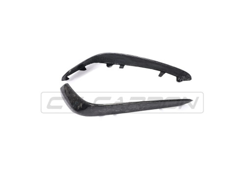 Canards Forget Carbon Fiber CT CARBON For Mercedes C63 C63S AMG W205 C205