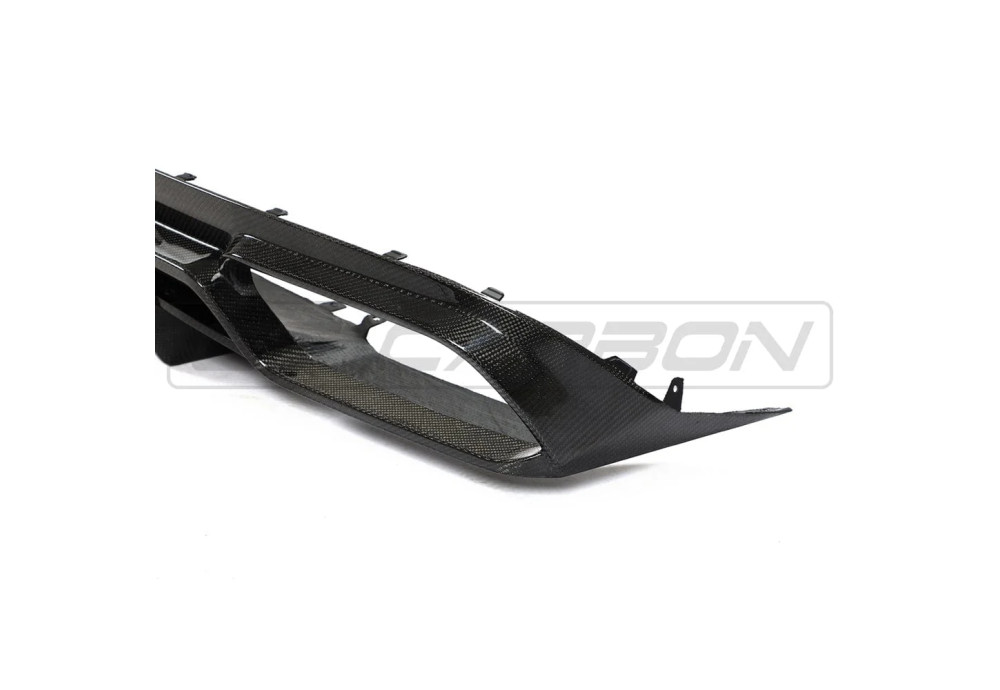 Rear Diffuser Carbon Fiber CT CARBON For Mercedes C63 C63S AMG Coupe C205 A205 Facelift