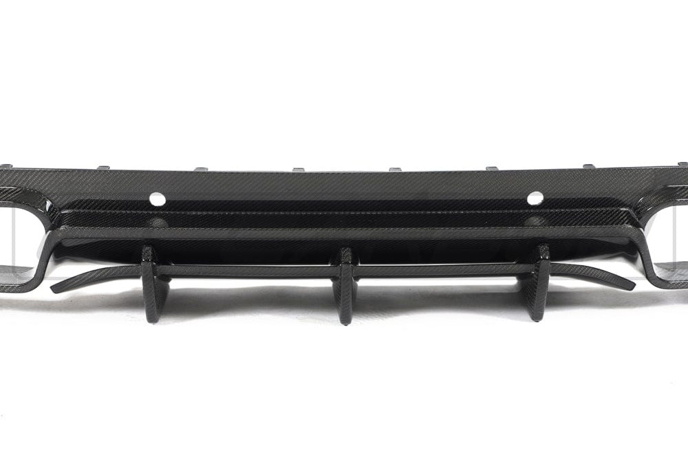 Rear Diffuser Carbon Fiber CT CARBON For Mercedes C63 C63S AMG Coupe C205 A205 Facelift