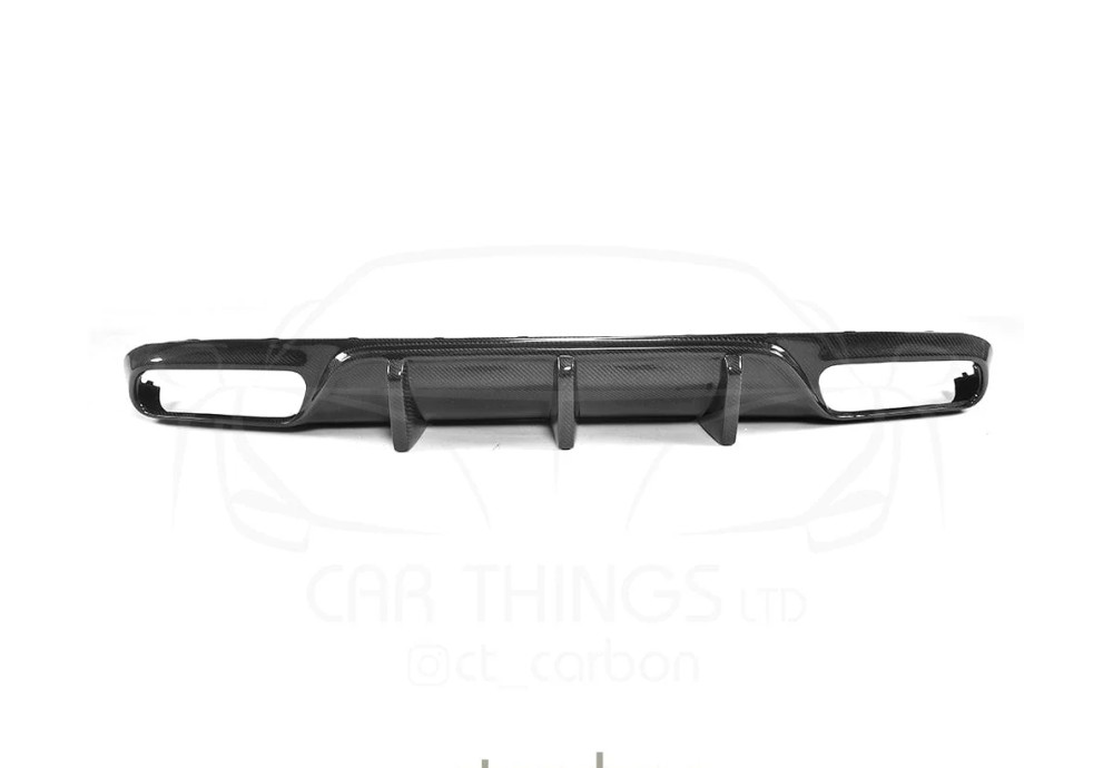 Rear Diffuser Carbon Fiber CT CARBON For Mercedes C63 C63S AMG A205 C205