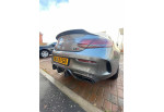 Rear Diffuser Carbon Fiber CT CARBON For Mercedes C63 C63S AMG A205 C205