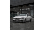 Splitter Carbon Fiber CT CARBON For Mercedes C63 C63S AMG W205 Sedan