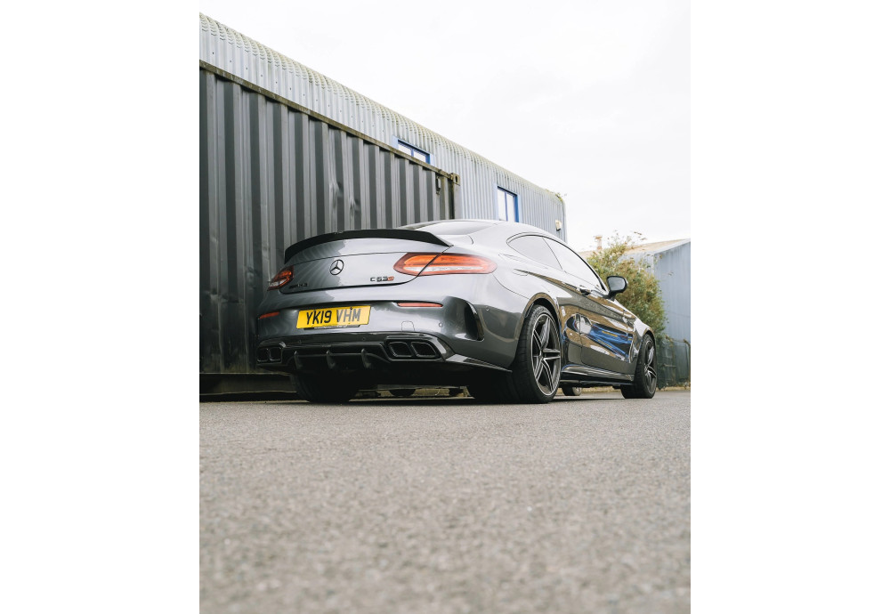 Spoiler Carbon Fiber CT CARBON For Mercedes C43 C63 C63S AMG A205 C205 Spoiler Carbon Fiber CT CARBON For Mercedes C43 C63 C63S AMG A205 C205