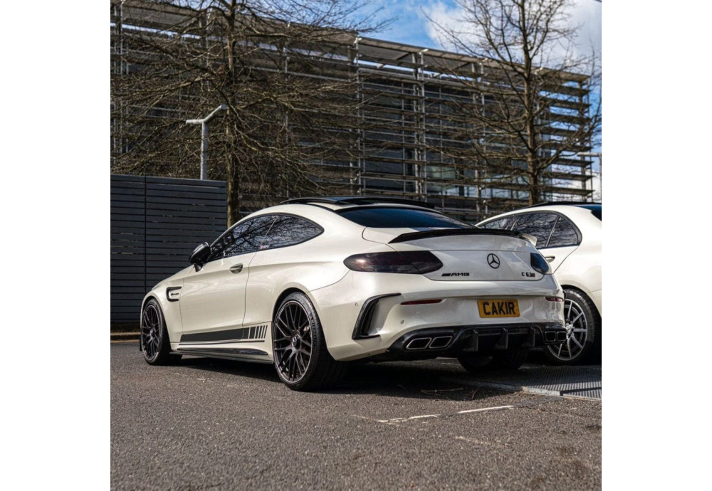 Spoiler Carbon Fiber CT CARBON For Mercedes C43 C63 C63S AMG A205 C205 Spoiler Carbon Fiber CT CARBON For Mercedes C43 C63 C63S AMG A205 C205