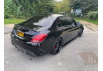 Spoiler Carbon Fiber CT CARBON For Mercedes C63 C63S AMG W205 Sedan