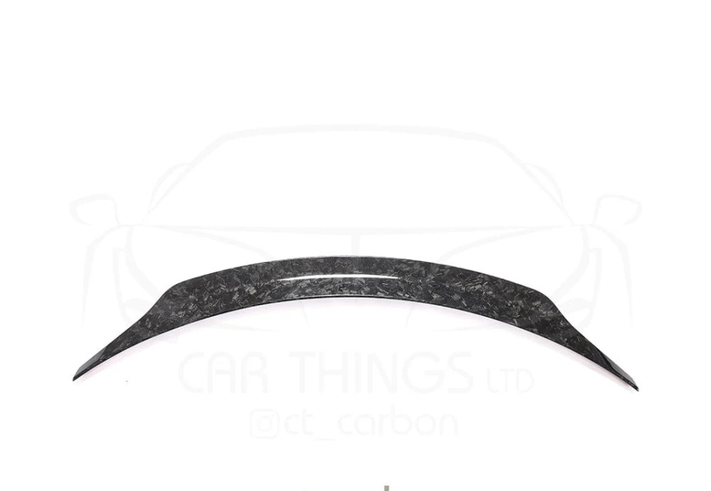 Rear Spoiler Forget Carbon Fiber CT CARBON For Mercedes C63 C63S AMG C205