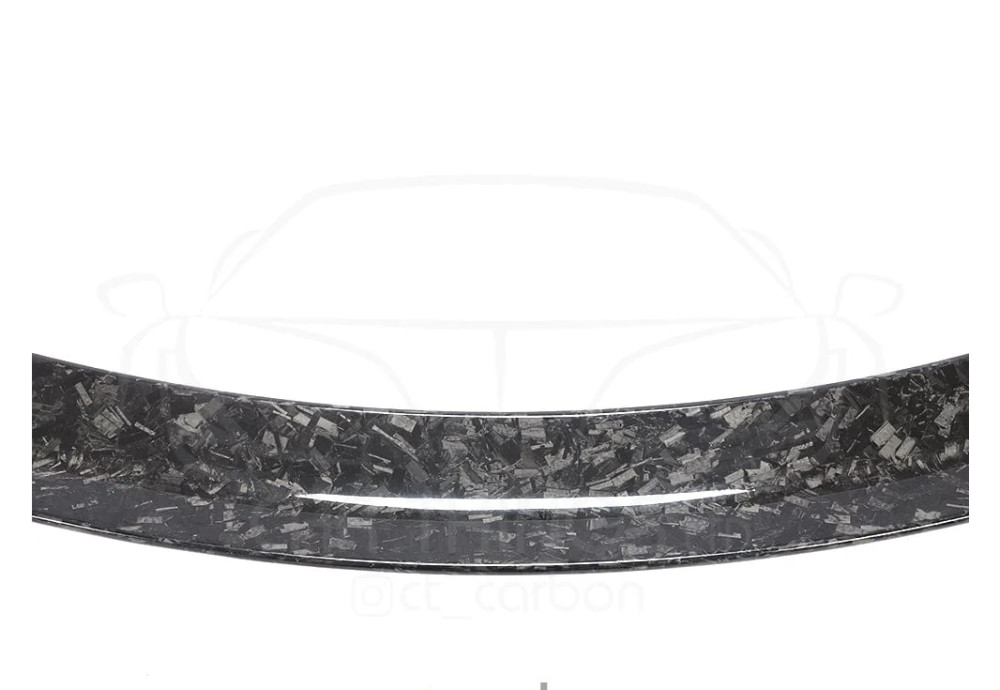 Rear Spoiler Forget Carbon Fiber CT CARBON For Mercedes C63 C63S AMG C205