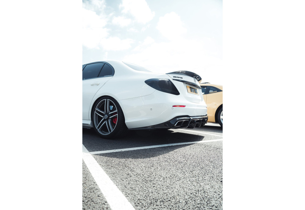 Rear Diffuser Carbon Fiber CT CARBON For Mercedes E63 E63S AMG W213 Sedan