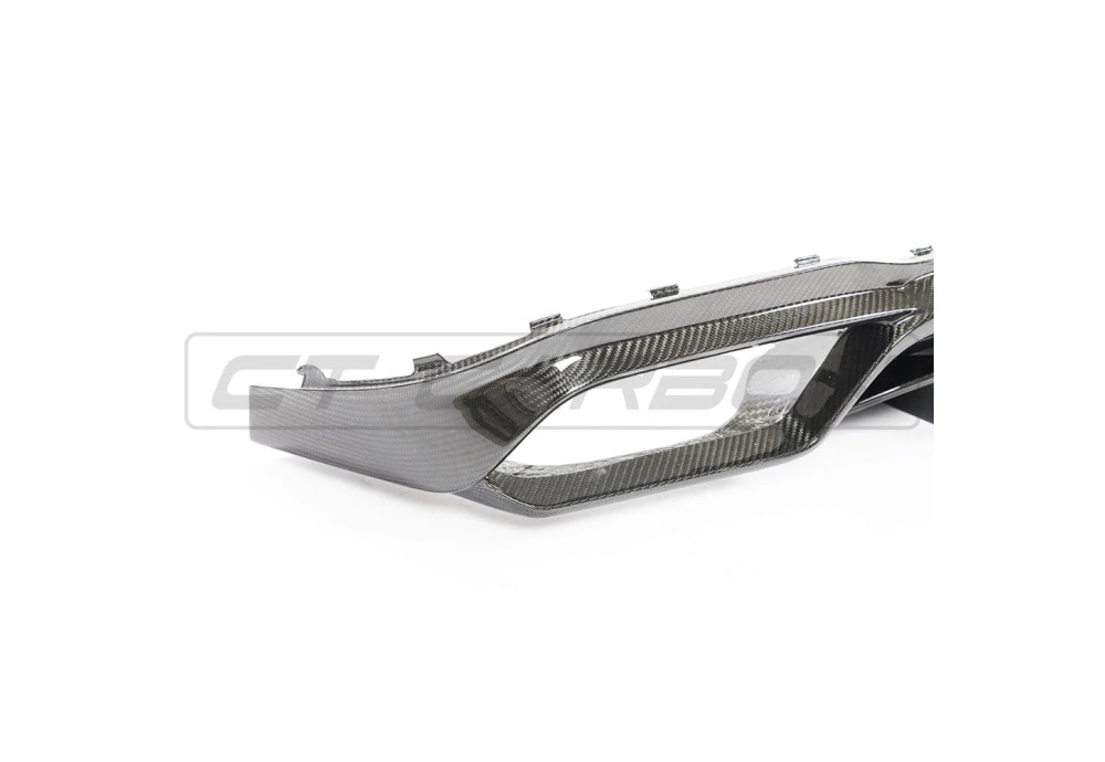 Rear Diffuser Carbon Fiber CT CARBON For Mercedes E63 E63S AMG W213 Sedan