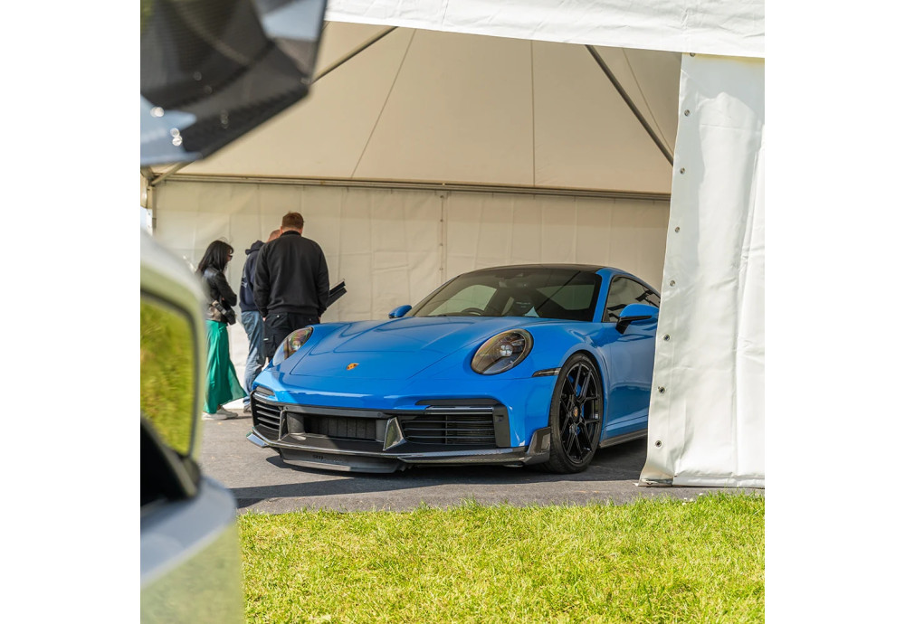 Splitter CT Design Carbon Fiber CT CARBON For Porsche 911 Turbo S 992