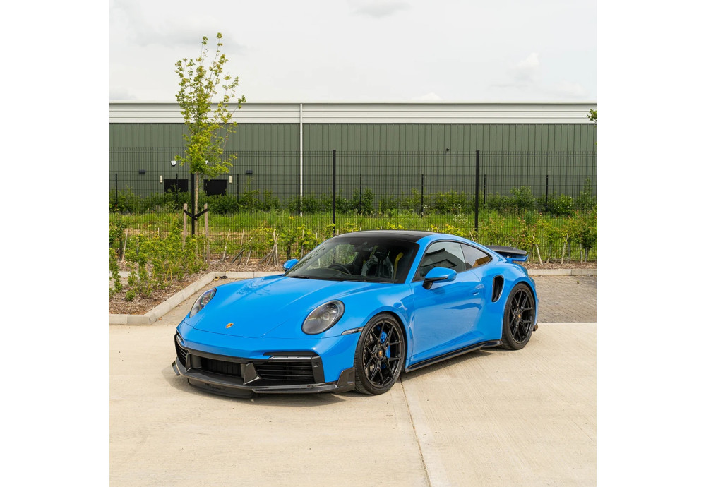 Splitter CT Design Carbon Fiber CT CARBON For Porsche 911 Turbo S 992