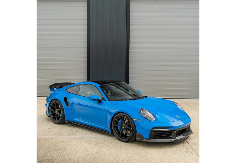 Splitter CT Design Carbon Fiber CT CARBON For Porsche 911 Turbo S 992