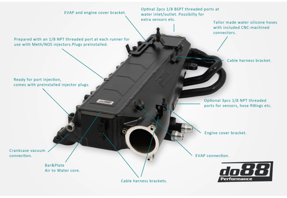 Intake Manifold Kit do88 For BMW 540i 540iX G30 G31