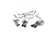 Audi S8 (D4) 4.0 TFSI Milltek resonated Exhaust with Cerakote Black Tips 