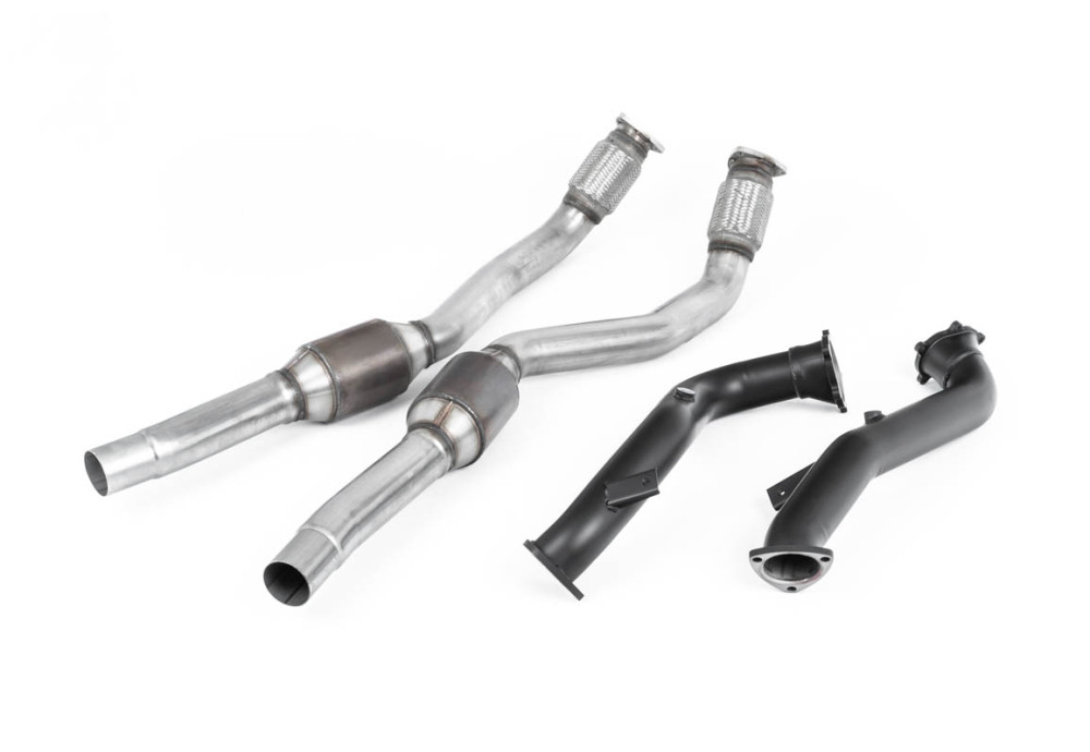 Audi S6/S7 RS6/RS7 (C7) Milltek Downpipes and Sports Cats set