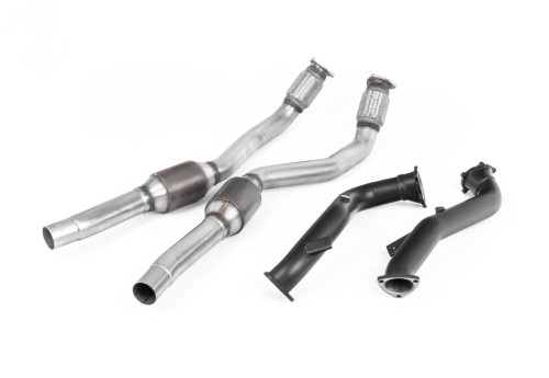 Audi S6/S7 RS6/RS7 (C7) Milltek Downpipes and Sports Cats set