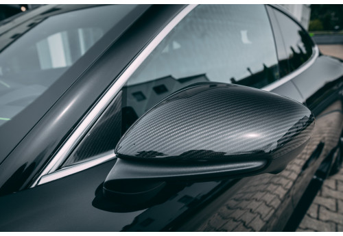 Porsche Taycan mirror covers Techart