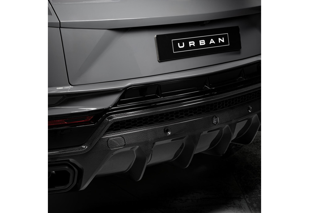 URBAN Rear Diffuser Carbon Fiber For Lamborghini URUS S