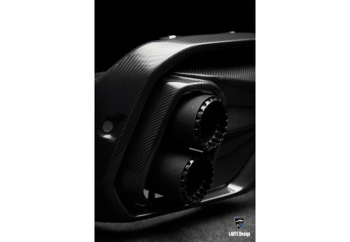 Exhaust Twin Tips Larte Design For BMW X6 G06