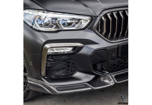 Front Skirt Side Larte Design For BMW X6 G06