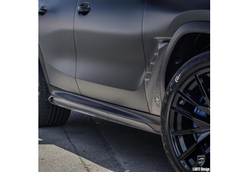 Side Steps Covers Larte Design For BMW X6 G06
