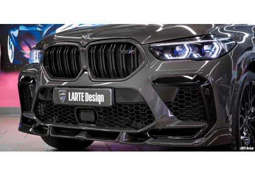 Front Skirt Side Larte Design For BMW X6M F96
