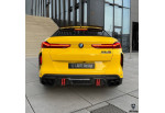 Rear Diffusor Larte Design For BMW X6M F96