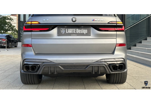 Twin Tailpipe Larte Design For BMW X7 G07 LCI From 2022