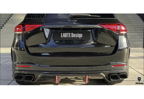 Carbon Trunk Lid Cover Larte Design For Mercedes-Benz GLE63 AMG V167