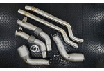 Downpipe Resonator Delete System For Audi RS6 C8 Avant 4.0L BiTurbo