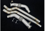 Front Resonator Delete For Audi RS6 C8 Avant 4.0L BiTurbo