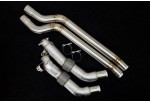 Front Resonator Delete For Audi RS6 C8 Avant 4.0L BiTurbo