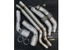 Downpipe Resonator Delete System For Audi RS7 C8 Sportback 4.0L BiTurbo