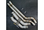Front Resonator Delete For Audi RS7 C8 Sportback 4.0L BiTurbo