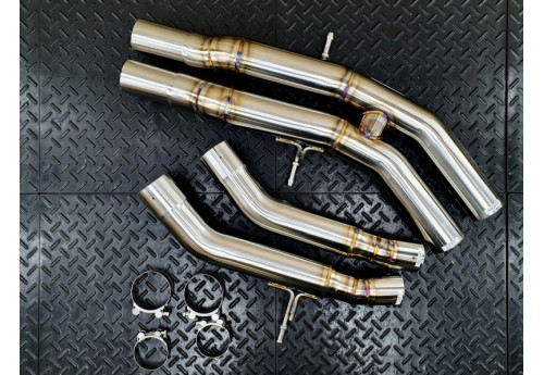 Center Resonator Delete For Audi RSQ8 4.0L Twin Turbocharged V8