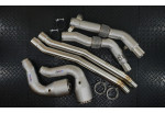 Downpipes Resonator Delete System For Audi RSQ8 4.0L Twin Turbocharged V8