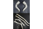 Downpipes Resonator Delete System For Audi RSQ8 4.0L Twin Turbocharged V8