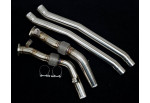 Front Resonator Delete For Audi RSQ8 4.0L Twin Turbocharged V8
