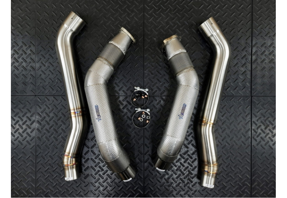 Front Resonator Delete Kit For Audi S7 C8 Sportback 2.9L Twin Turbo V6 Front Resonator Delete Kit For Audi S7 C8 Sportback 2.9L Twin Turbo V6