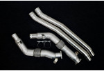 Front Resonator Delete For Audi SQ7 SQ8 4.0L Twin Turbocharged V8