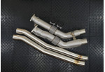 Front Resonator Delete For Audi SQ7 SQ8 4.0L Twin Turbocharged V8