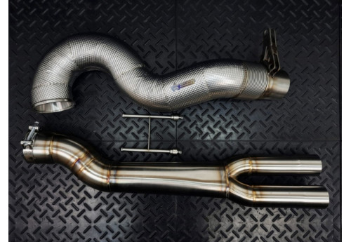 Downpipe Without Catalyst For Audi TTRS 8S EA855 2.5L Turbo Facelift Model