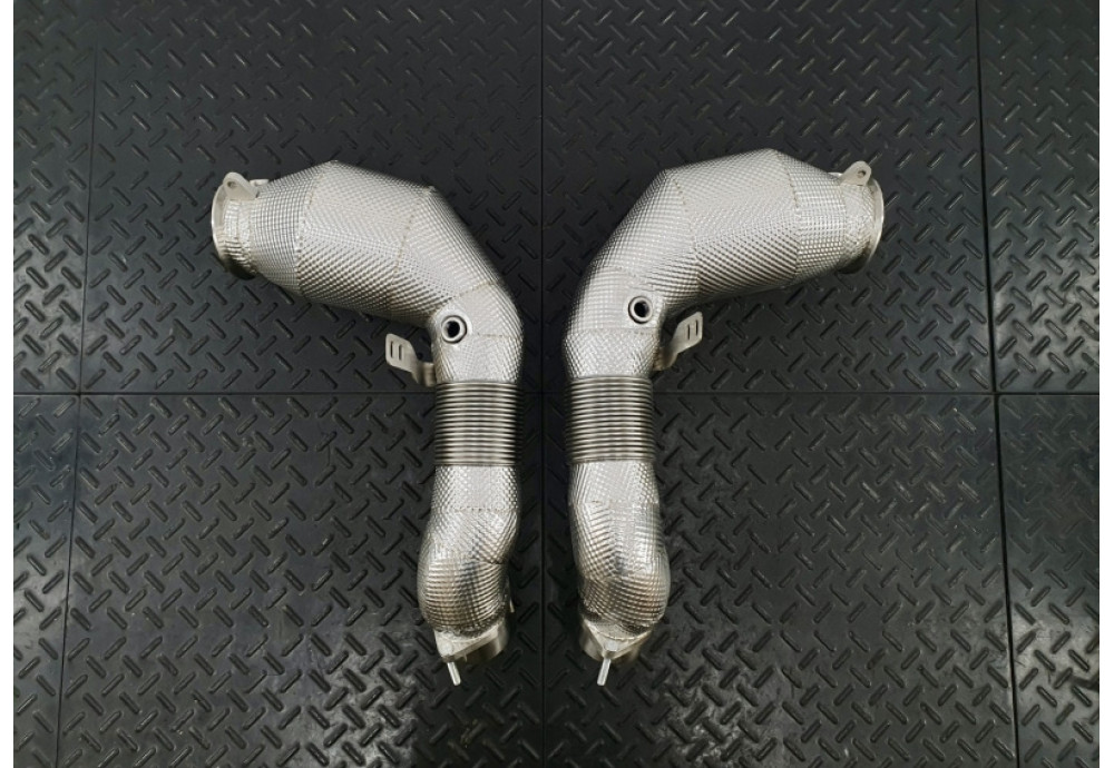 Primary Downpipes For BMW 760i Series G70 With M60i S68 Engine Primary Downpipes For BMW 760i Series G70 With M60i S68 Engine