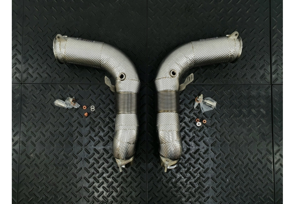 Primary Downpipes For BMW 760i Series G70 With M60i S68 Engine Primary Downpipes For BMW 760i Series G70 With M60i S68 Engine
