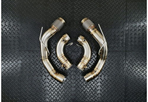 Downpipes Kit For BMW M8 Series F91 F92 F93 With S63 Engine